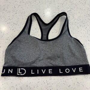 Aeropostale Gray Sports Bra